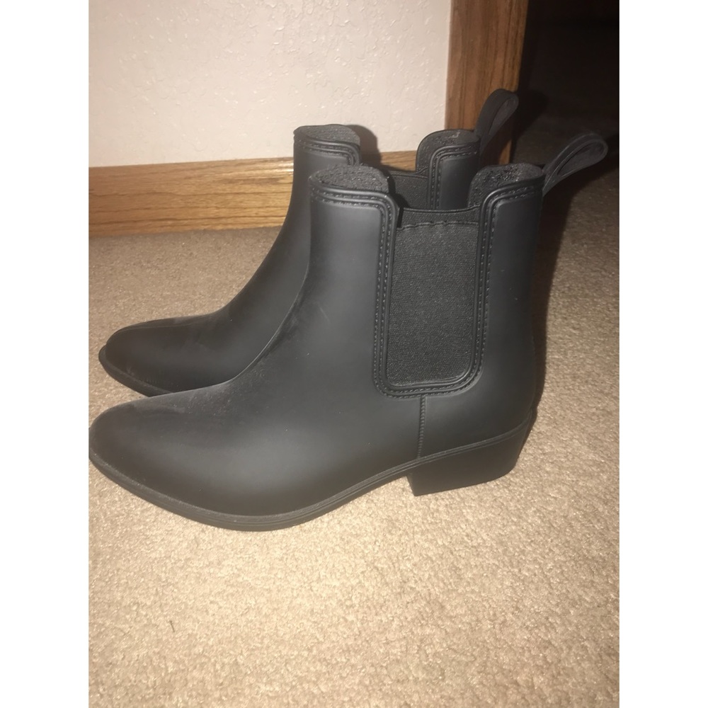 Jeffrey Campbell “Havana” Chelsea Rain Boots